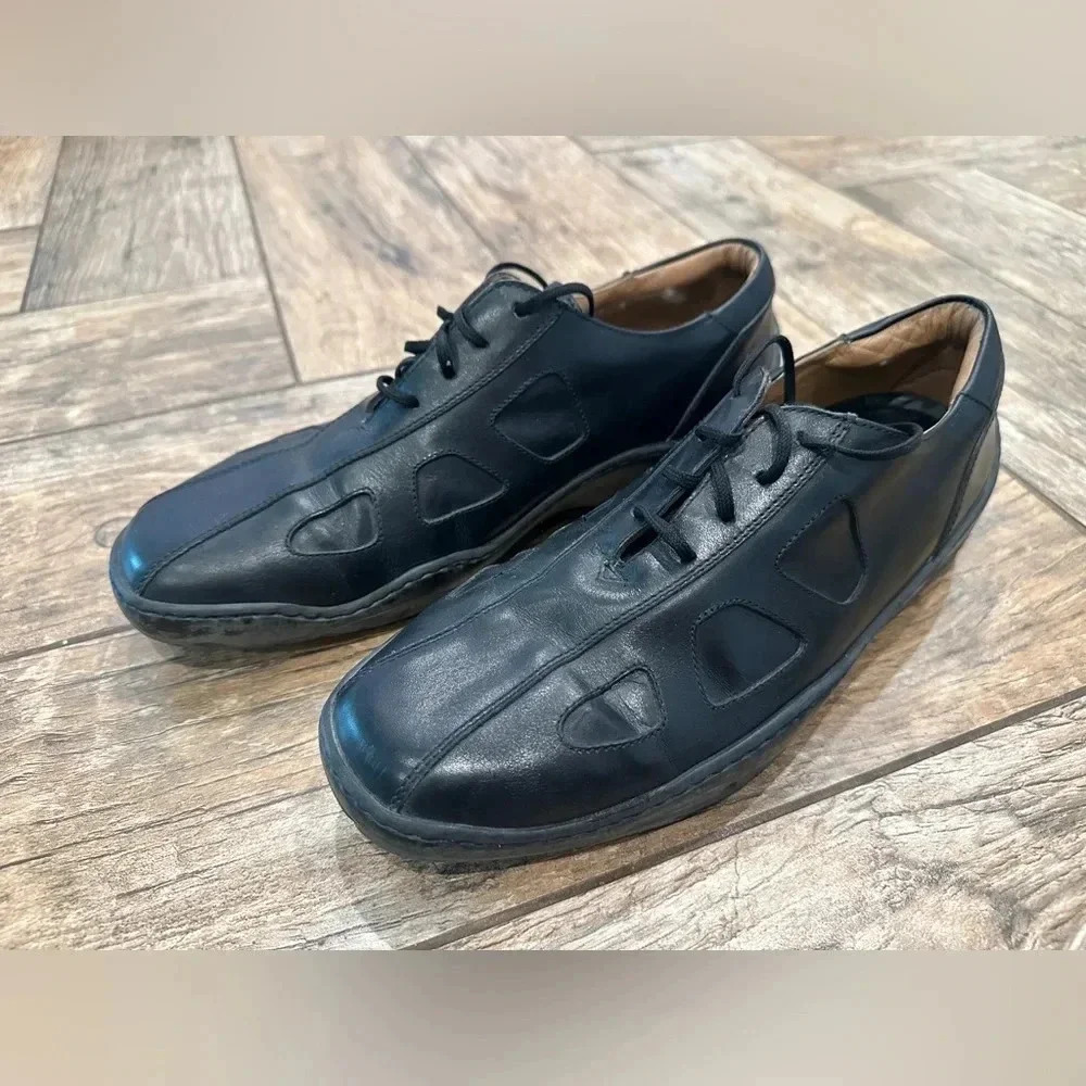 Michael Toschi men’s black CIS shoes size 9